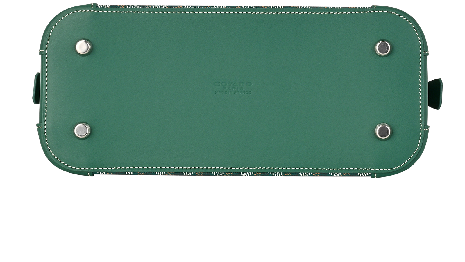 Mini Vendome, &pound;2,100, Handbags, Green, Canvas/Leather, Top view